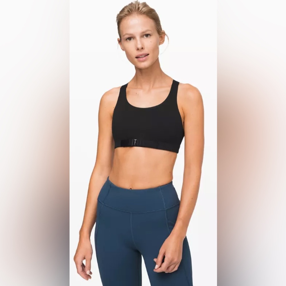 LULULEMON ADAPT THE STRAP SPORTS BRA SIZE 10 LIKE NEW - Picture 3 of 7